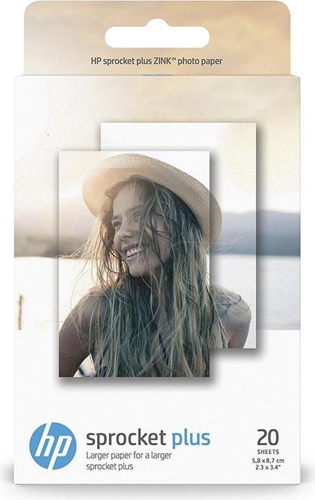 Actual product image HP Sprocket Plus ZINK Photo Paper