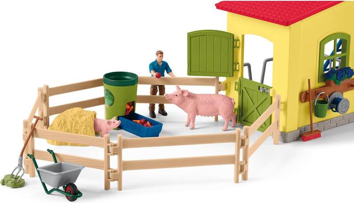 Immagine prodotto Schleich Grande stalla con animali e accessori
