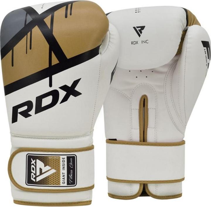 Produktbild Rdx Boxing glove BGR-F7 golden (12 OZ, One Size)