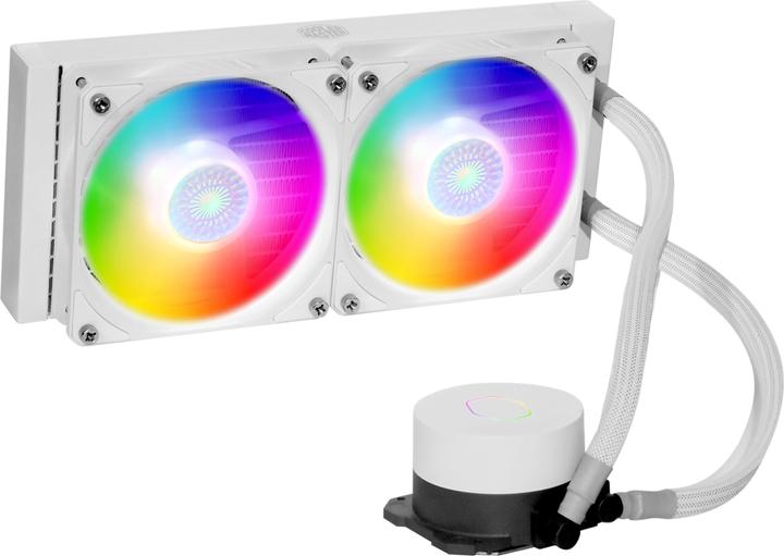 Produktbild Cooler Master MasterLiquid ML240L ARGB White Edition V2 Computergehäuse, Prozessorkühlung
