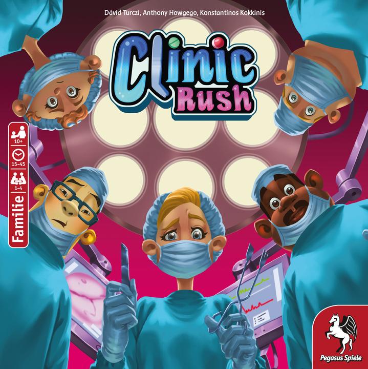 Immagine prodotto Pegasus 51231G - Clinic Rush - Gioco da tavolo, per 1-4 giocatori dai 10 anni in su (edizione EN) (Tedesco)