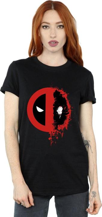 Produktbild Deadpool Split Splat Logo TShirt (M)