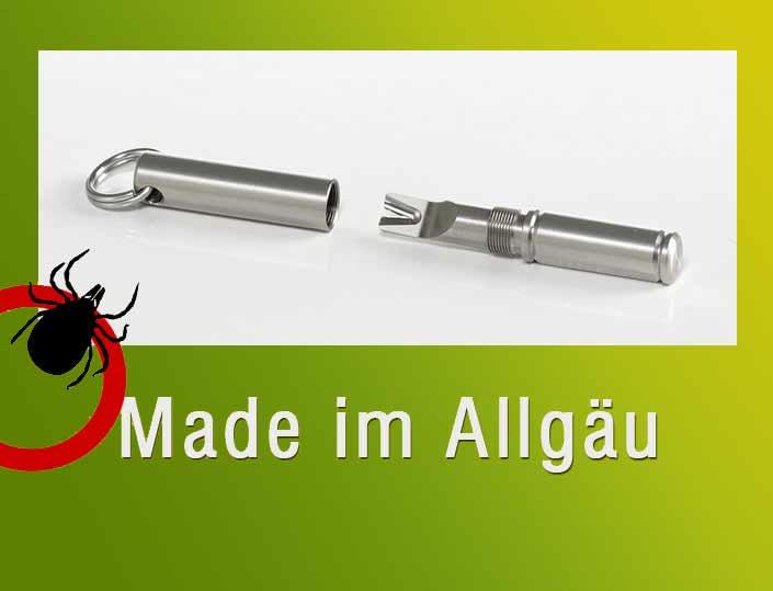 Produktbild Relags - Zeckenzange Zeckenentferner Zeckenheber aus Edelstahl (Hund)