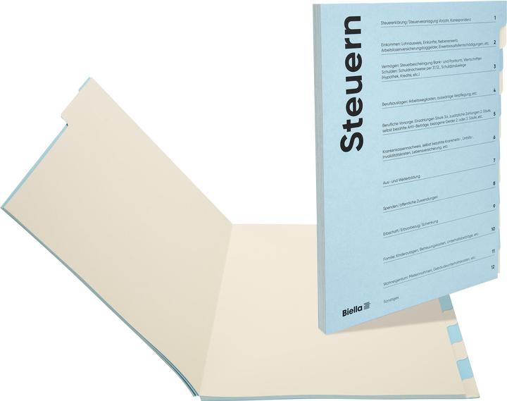 Produktbild Biella Ordnungsmappe Steuern (A4, 1 x)