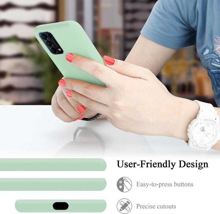 Immagine prodotto Cadorabo Custodia in silicone liquido TPU (Oppo Find X3 Lite)