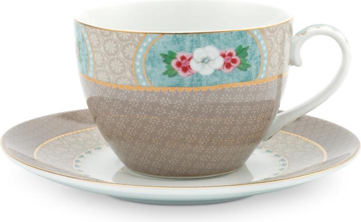 Image du produit PIP Studio Blushing Birds Tasse avec soucoupe kahki 0,28 l (280 ml, 1 x)