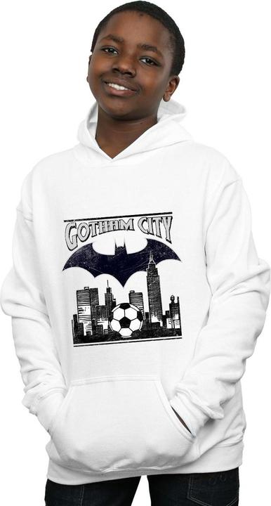 Image du produit - Sweat à capuche BATMAN FOOTBALL GOTHAM CITY - Garçon (152, 158)