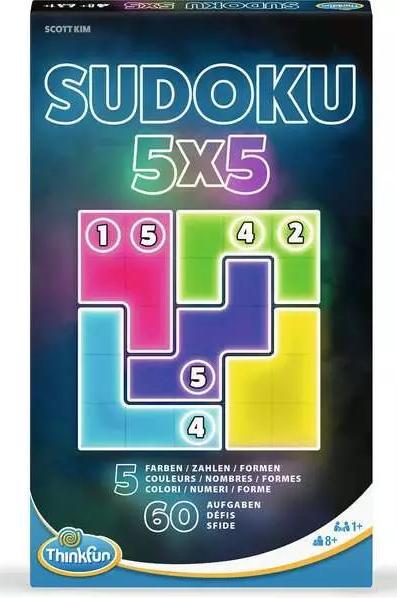 Produktbild Ravensburger ThinkFun - 76634 - Sudoku 5x5 - Das magnetische Reise-Knobelspiel. Perfekt für die Reise und als (Deutsch, Italienisch, Französisch)