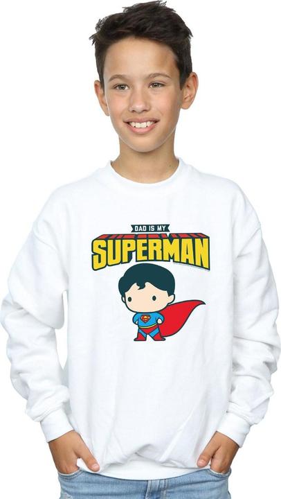 Produktbild Superman My Dad Is My Hero Sweatshirt Jungen (152, 158)