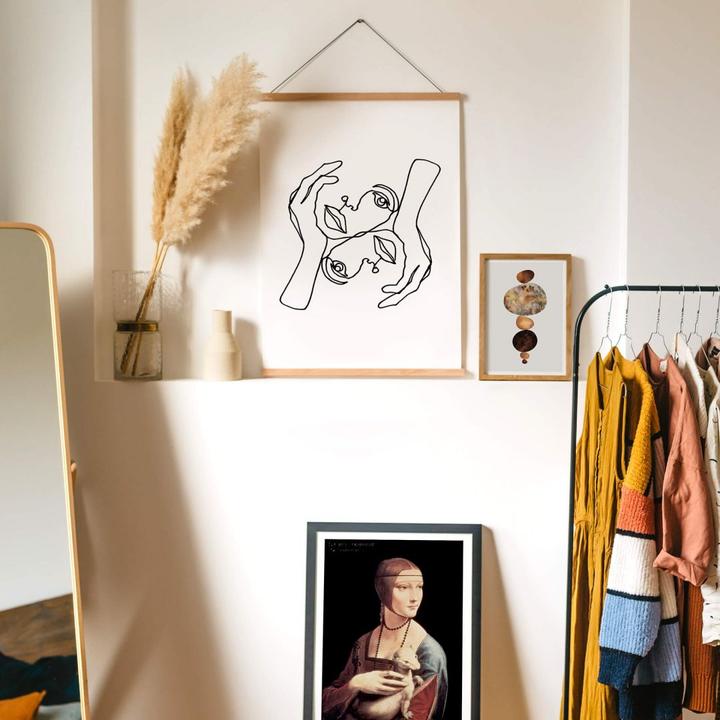 Immagine prodotto Trenddeko da Vinci - La dama con l'ermellino (90 x 140 cm)