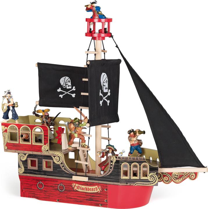 Actual product image Papo Pirate ship