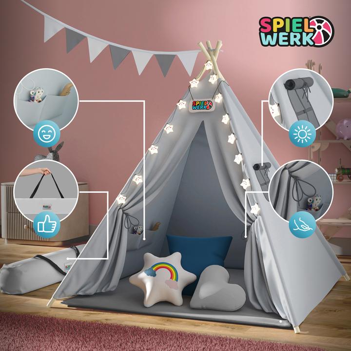 Actual product image Spielwerk Teepee