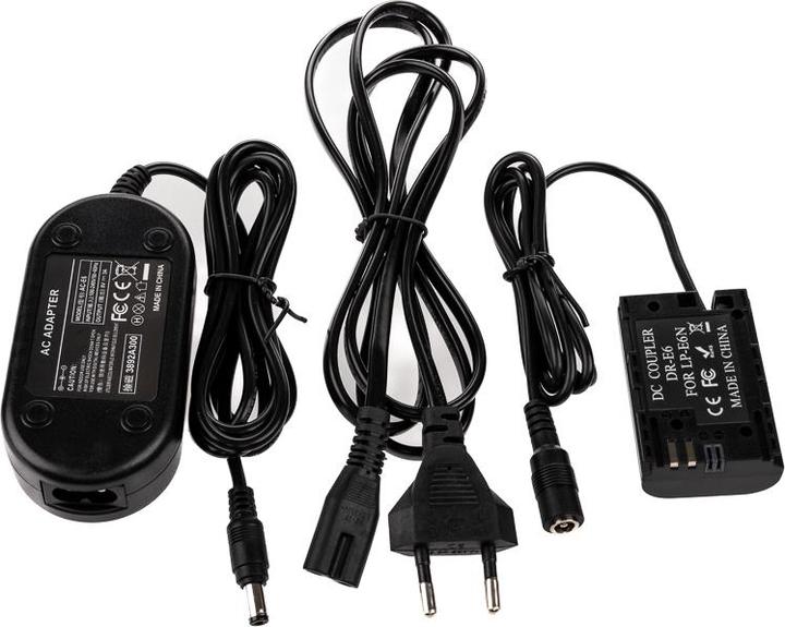 Immagine prodotto Caruba Batteria fittizia Sony NP FW50 a decodifica completa + adattatore di rete AC PW20 (standard USA) (Accumulatore di carica elettrica)
