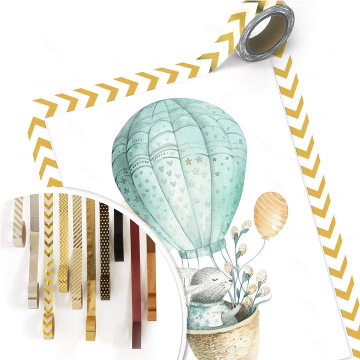 Actual product image Trenddeko Kvilis - Bunny in balloon (24 x 30 cm)