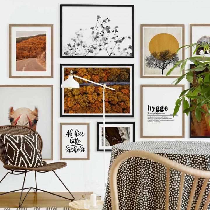 Produktbild Trenddeko Ab hier bitte lächeln (50 x 60 cm)