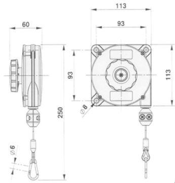 Image du produit Elmag Equilibreur à ressort EPS 630