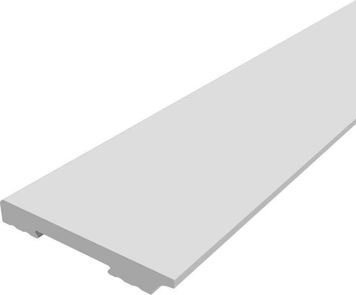 Immagine prodotto Neu.Haus Battiscopa Coevorden set da 24 195x9 cm bianco