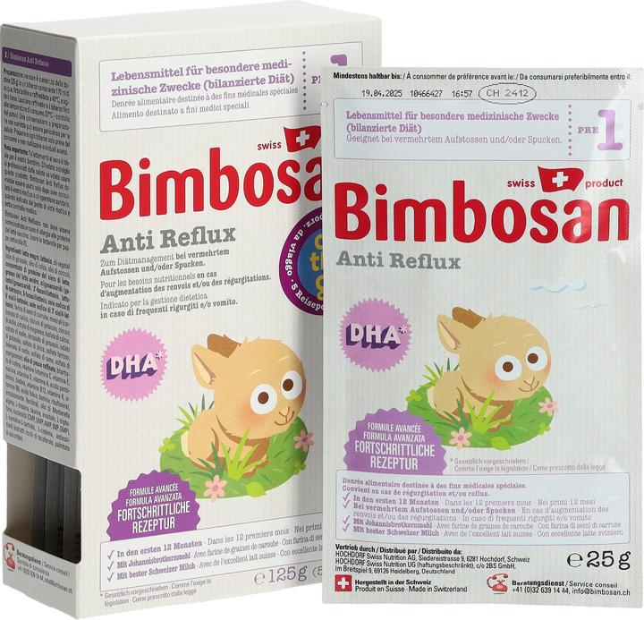 Immagine prodotto Bimbosan Anti Reflux (125 g, da 6 m.)