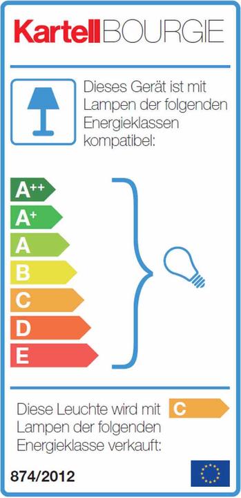 Image du produit Kartell Bourgie (240 lm, E27)