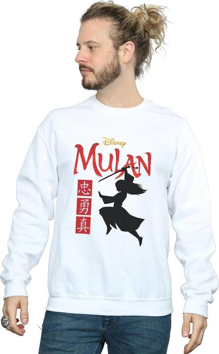 Immagine prodotto Disney Mulan Movie Warrior Silhouette Felpa Uomo (S)