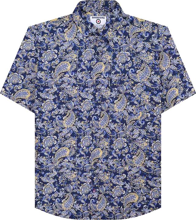 Immagine prodotto Lambretta Camicia Paisley Maniche Corte Uomo (L)