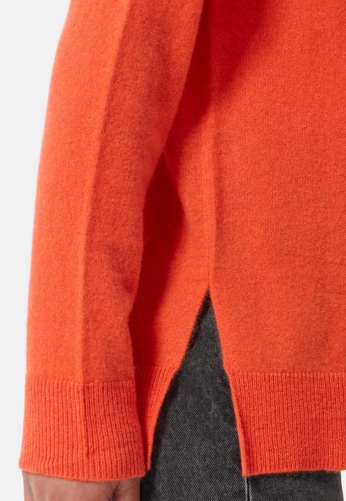 Image du produit Cash-Mere Kaschmir Rundhals Pullover mit Seitenschlitzen (XS)