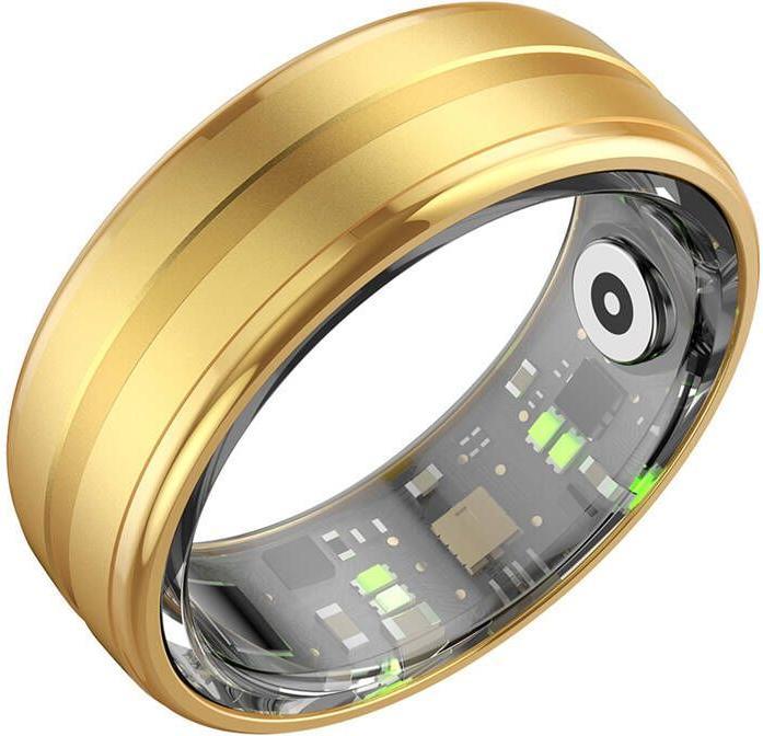 Actual product image Colmi Smartring R06 19.8MM 10 (Gold) (10, Gold)
