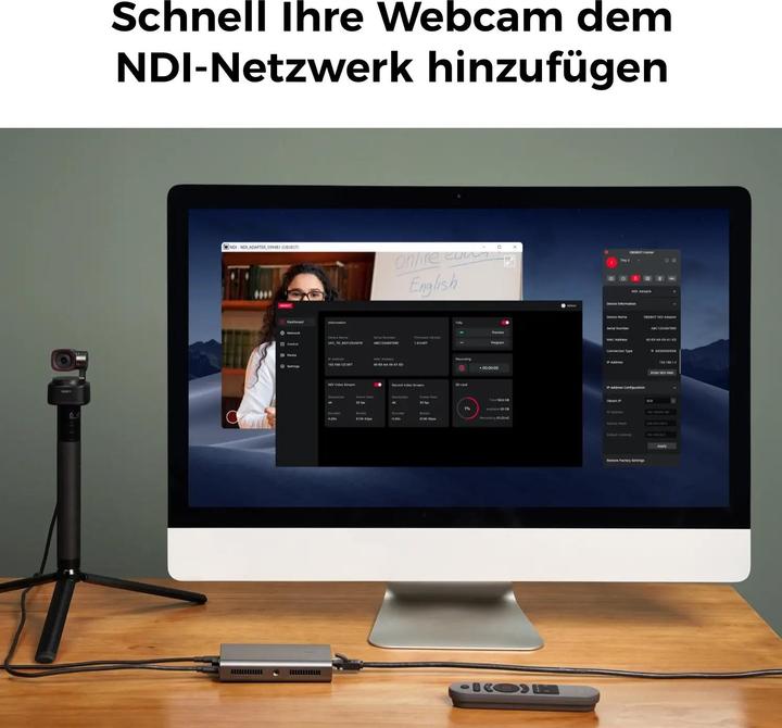 Immagine prodotto Obsbot Adattatore da UVC a NDI (Accessori)