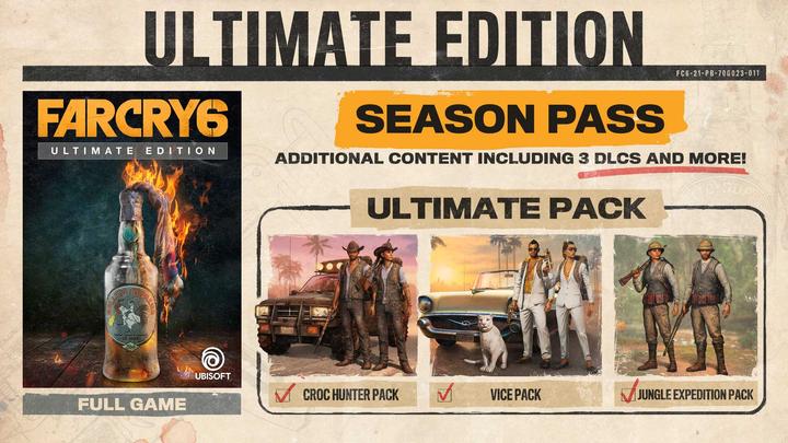 Actual product image Ubisoft Far Cry 6 (Ultimate Edition)