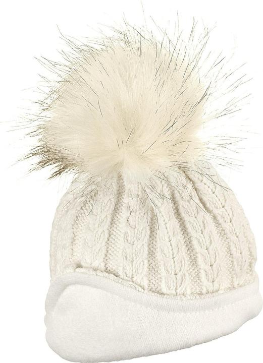 Produktbild Sterntaler Wintermütze Pompons Ecru Gr. 51