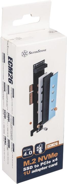 Actual product image Silverstone SST-ECM26-V2 M.2 port (M-Key) in PCIe 4.0 x 4 interface