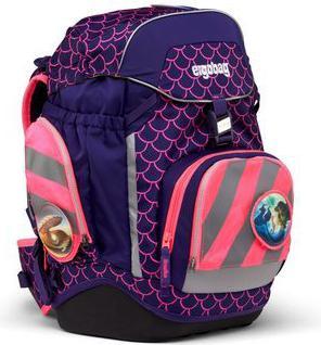 Actual product image Ergobag Fluo-Zip set with reflector pink
