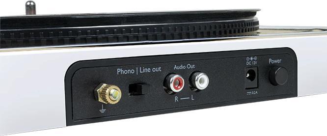 Image du produit Thomson TT301 - Tourne-disque - Blanc (TT301)