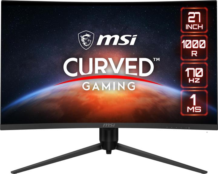 MSI G271CQP E2 (2560 x 1440 pixels, 27")