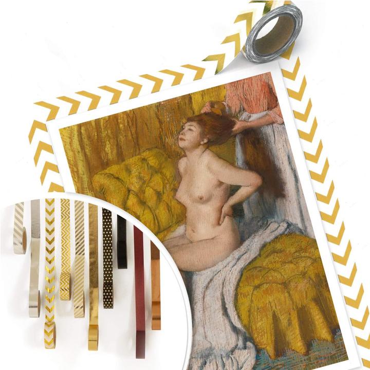 Immagine prodotto Trenddeko Una donna si fa legare i capelli (50 x 60 cm)