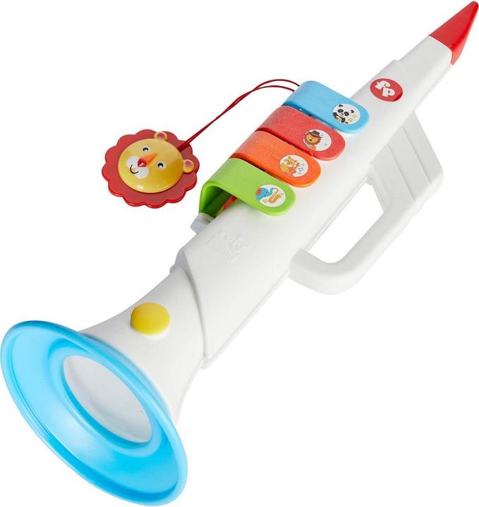 Immagine prodotto Fisher-Price Tromba Fisher Price animali 30 cm (Spagnolo, Francese, Inglese, Tedesco)