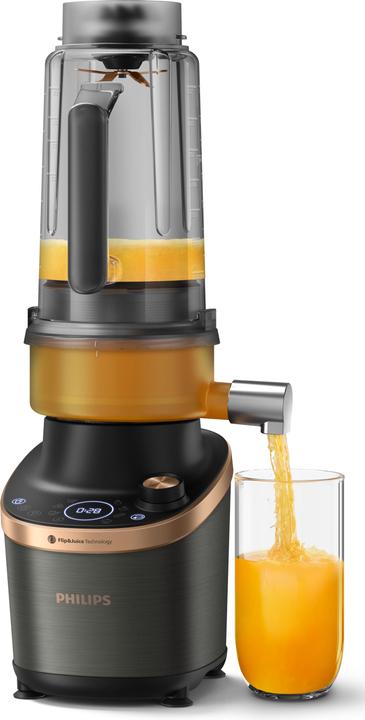 Productafbeelding Philips HR3770/10 High Speed Blender met sapfunctie, zwart (1500 W)