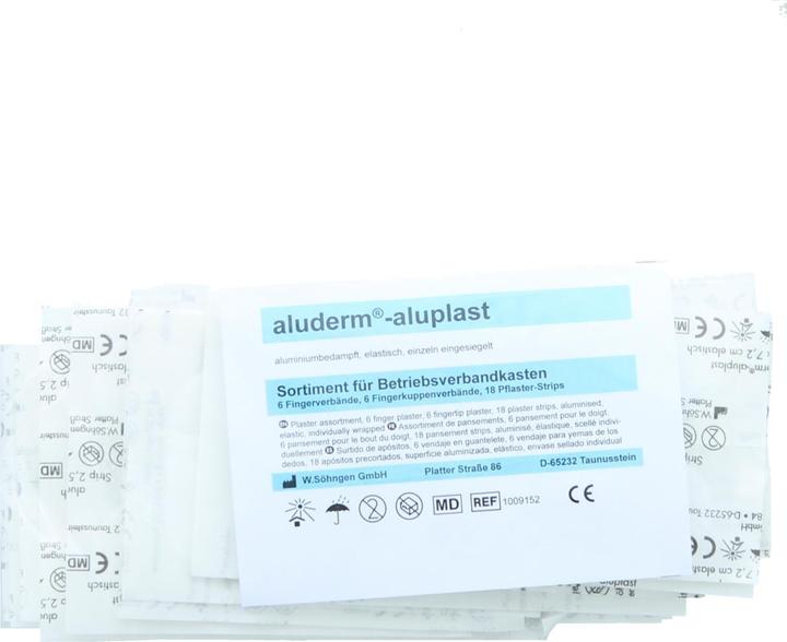 Nährwerte und Zutaten Söhngen Fingerverband-Set aluderm-aluplast, klein (30 x)