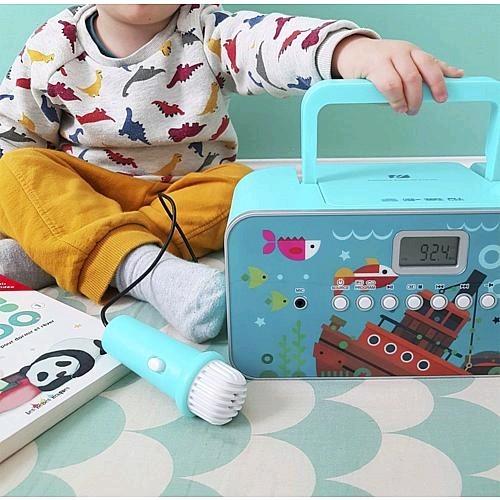 Productafbeelding Muse M29KB Kinder-CD-speler CD, FM, USB Incl. microfoon (FM, MW, PLL)