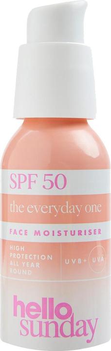 Hello sunday the everyday one Face moisturiser SPF 50 (50 ml, Tagescreme, SPF 50)