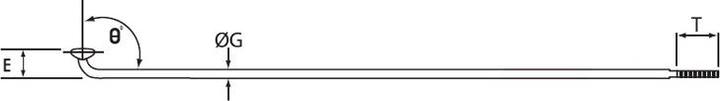 Immagine prodotto cnSpoke Raggi 134T 2.3-2.3-2.0 acciaio inox 284 mm nero 72 pz.