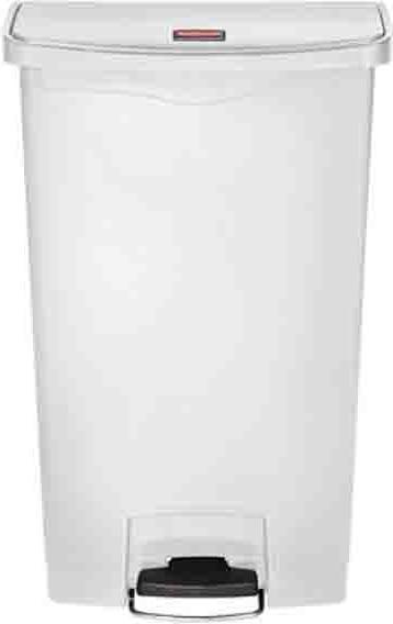 Image du produit Rubbermaid Collecteur de déchets à pédale mobile (90 l)