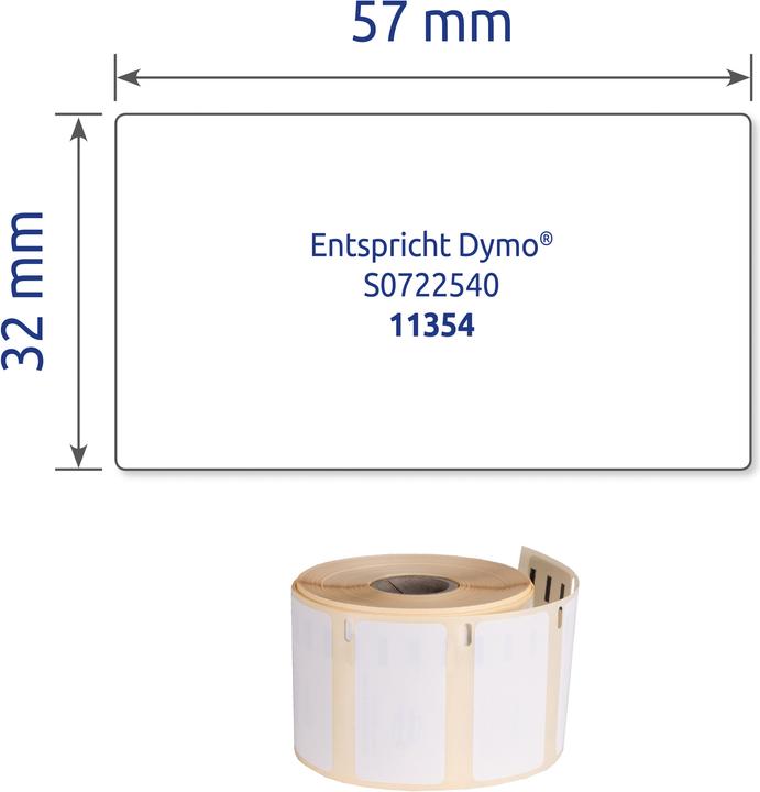 Produktbild Avery Rollenetiketten