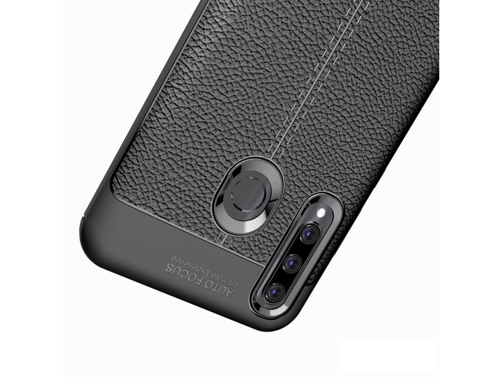 Produktbild Screenguard Honor 20 Lite Hülle Leather Design TPU Cover (Honor 20 Lite)