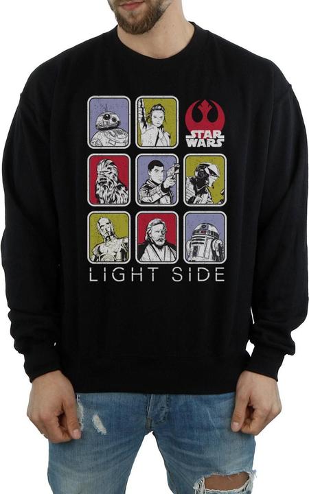 Actual product image Star Wars Mens The Last Jedi Multi Character Sweatshirt (XL)