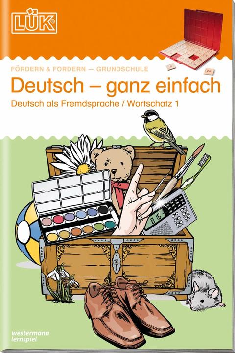 Actual product image LÜK Deutsch ganz einfach 1 (German, 1998)