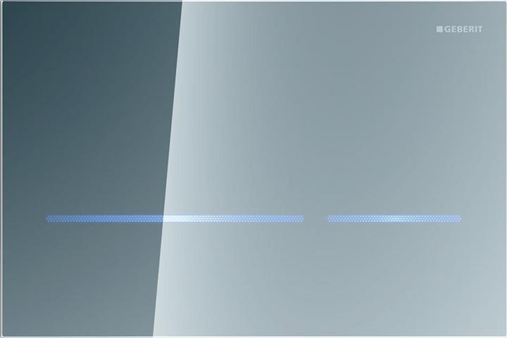 Geberit Betätigungsplatte Sigma80 für 2-Mengen-Spülung berührungslos