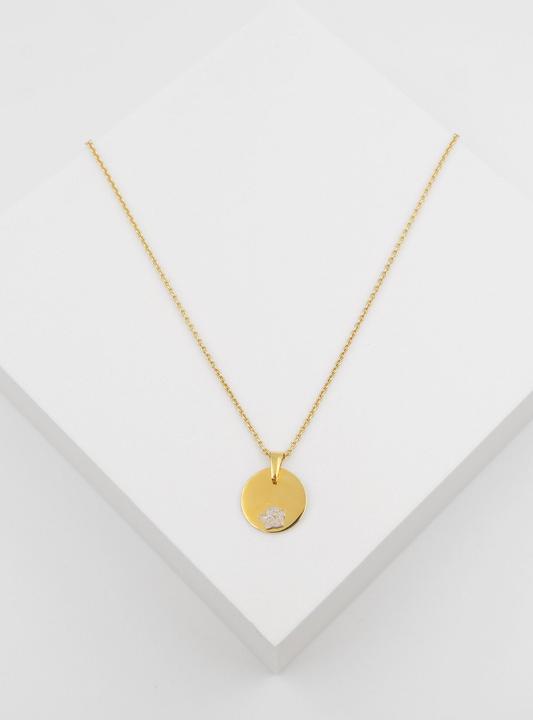 Actual product image Muau Guardian angel (Yellow gold)