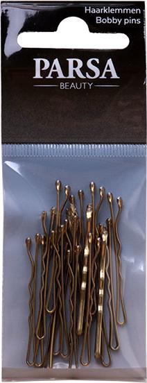 Produktbild Parsa Beauty Parsa Haarklemmen gewellt, gold 4.00 cm, 18 Stk. (18 Stk.)
