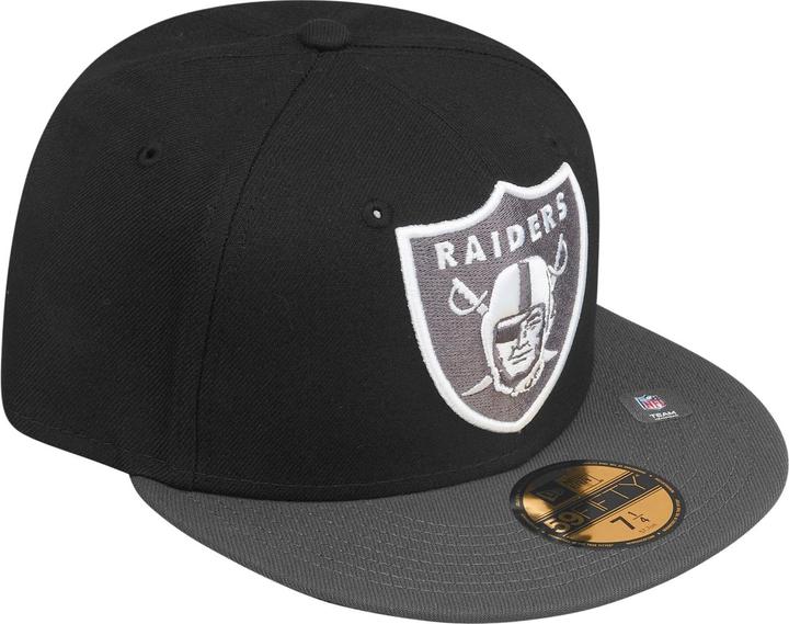 Actual product image New Era 59Fifty Fitted Cap - XL LOGO Las Vegas Raiders (7 3/4)